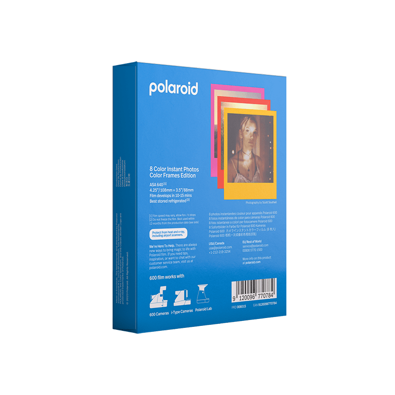 Касета Polaroid 600. Кольорова рамка