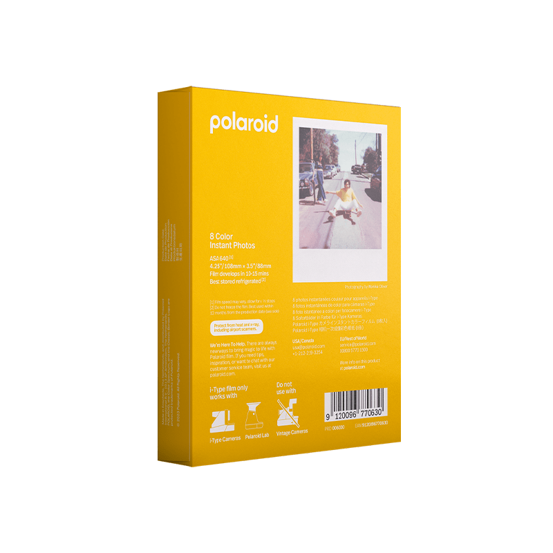 Касета Polaroid i-Type, Біла Рамка