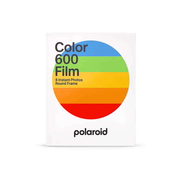 polaroid 600 film round frame 6 min