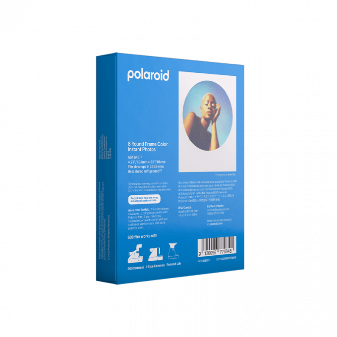 polaroid 600 film round frame 7 min