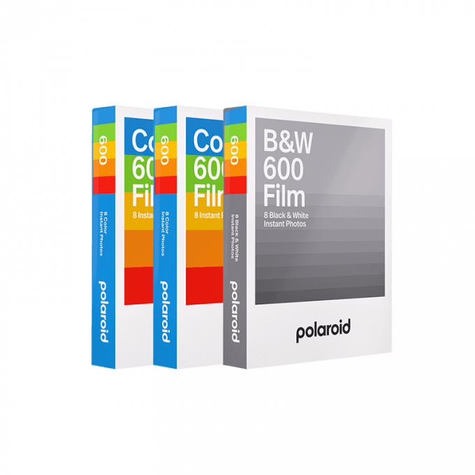 polaroid 600 color bw film 1 min