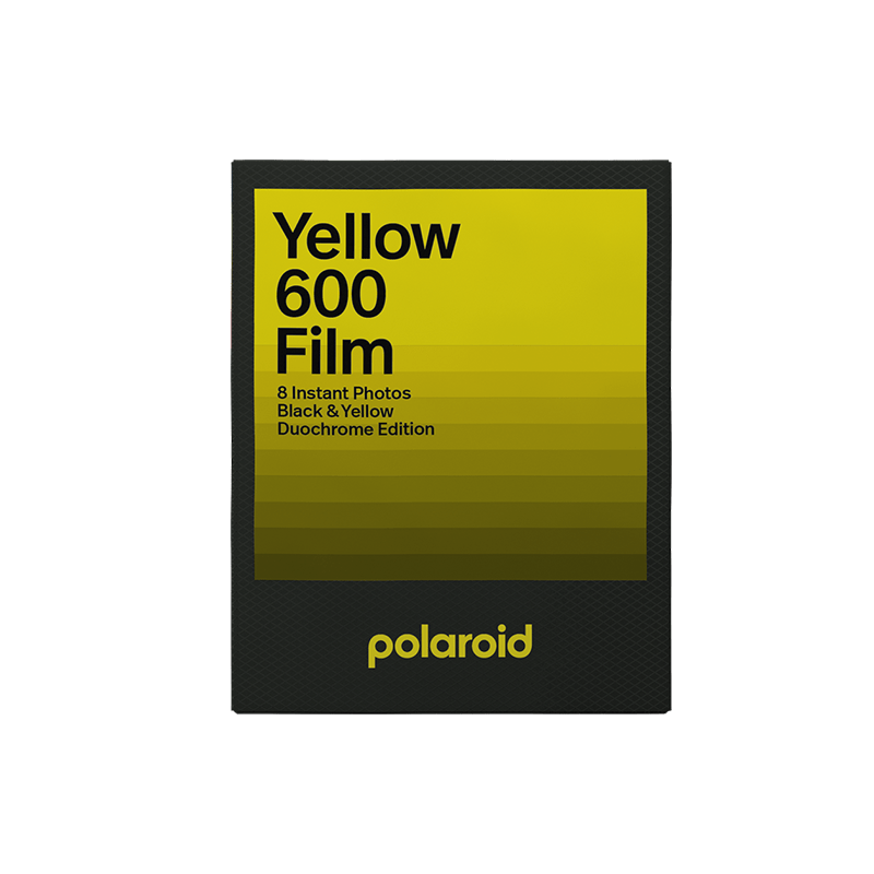 Касета Polaroid 600. Жовтий дуохром