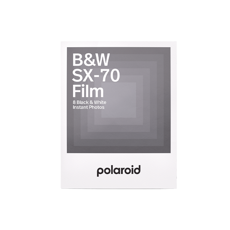 Касета Polaroid SX-70. Чорно-біла