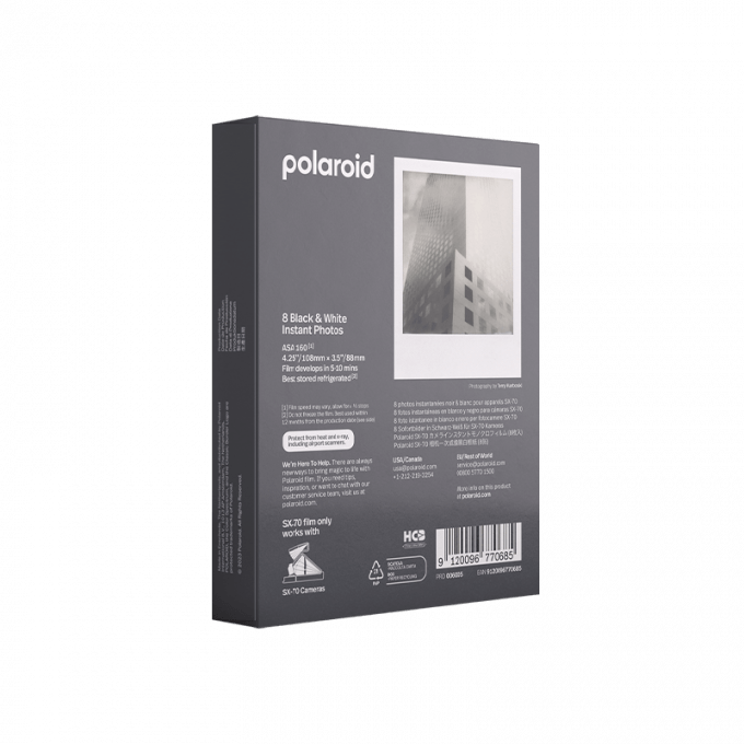 polaroid sx 70 bw film 7 min