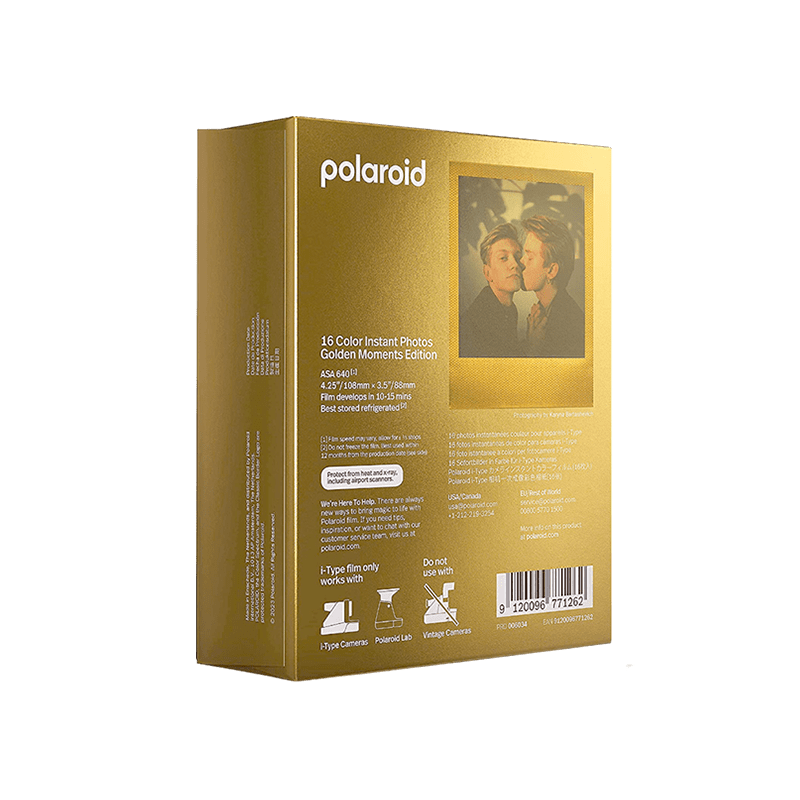 Подвійна касета Polaroid i-Type. Golden Moments Edition