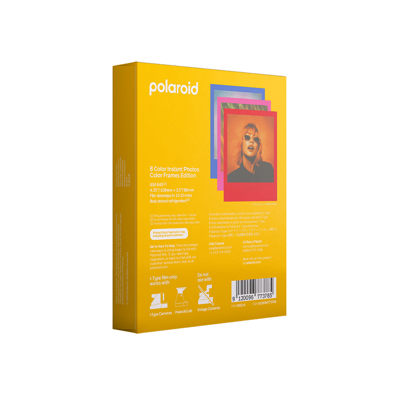 Касета Polaroid i-Type. Кольорова рамка