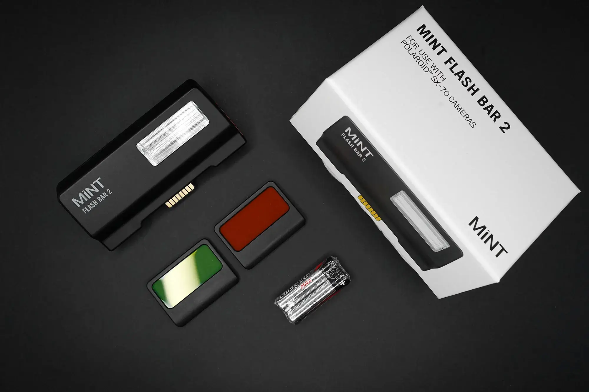 1 Mint Flashbar 2 SX 70 Plaroid Fotostrobo