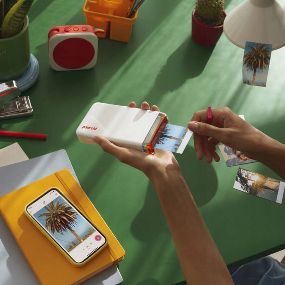 Drukarka Zdjec Bluetooth Telefon Polaroid Hi Print Gen 2 Biala Szerokosc produktu 15 08 cm