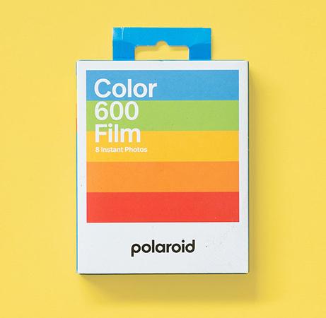 Пять касет Polaroid 600. Біла Рамка