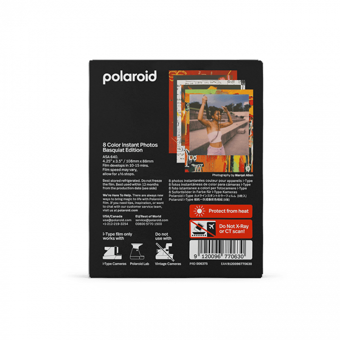 Kaseta Polaroid i-Type Basquiat Edition zobrazhennia 7
